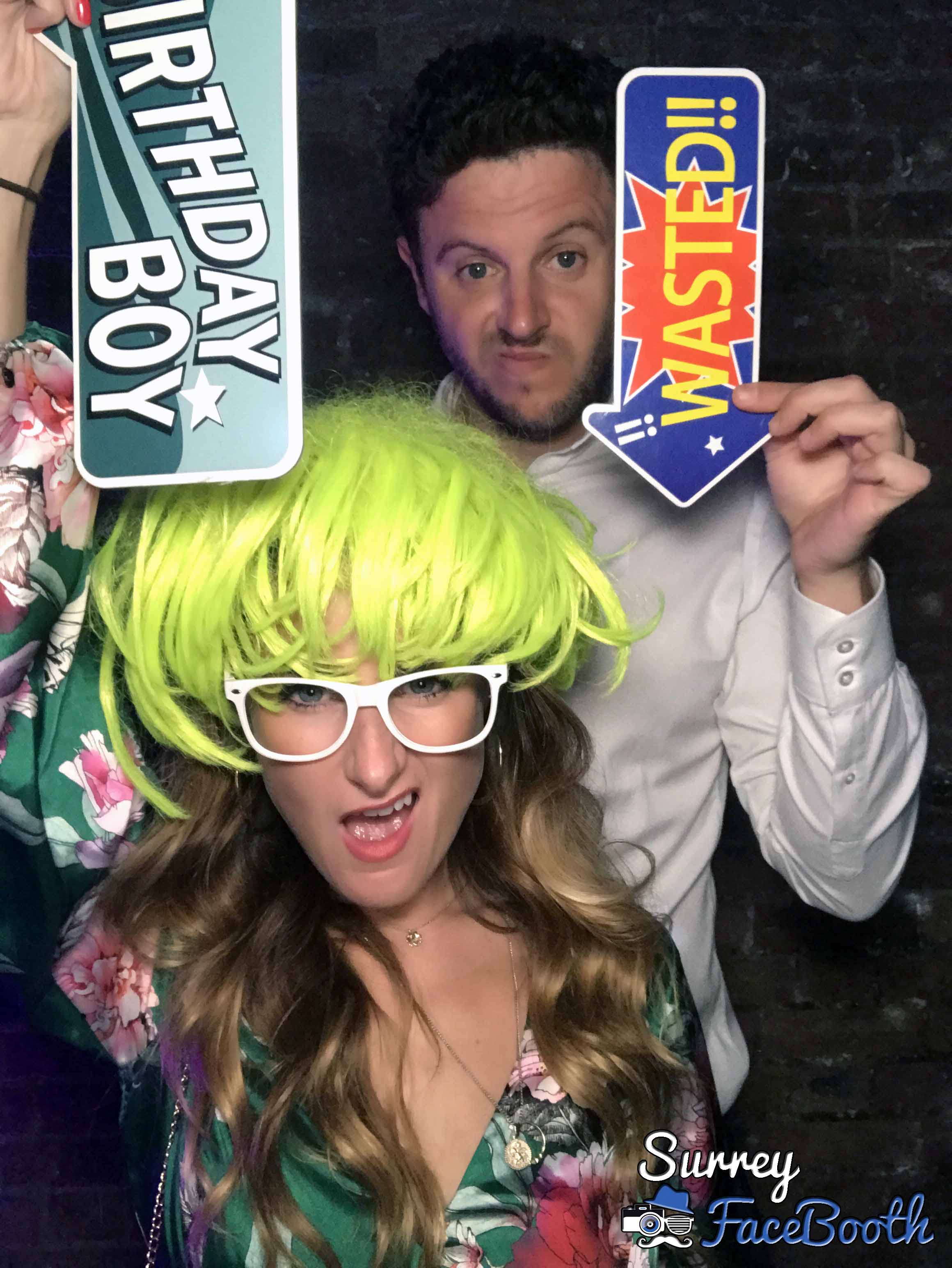 James and Lauren's Wedding | View more photos from the event at galleries.surreyfacebooth.co.uk/u/Surrey-FaceBooth/James-and-Laurens-Wedding